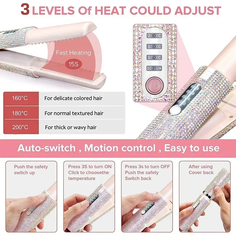Diamond Electric Hair Styler